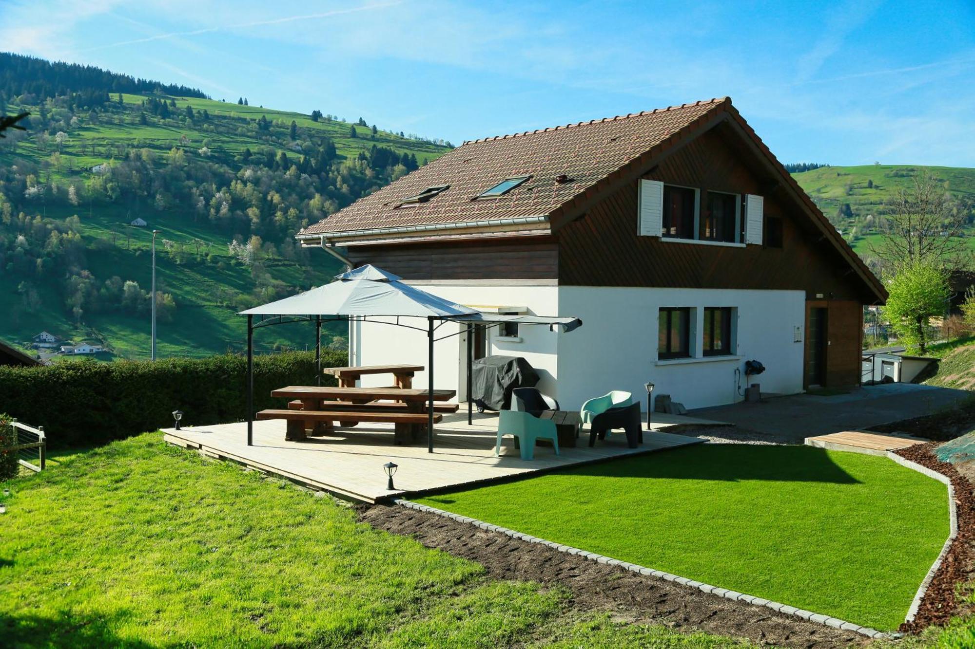 Le Petit Coin De Jeanne Et Marcel Maison De Vacances La Bresse Ngoại thất bức ảnh